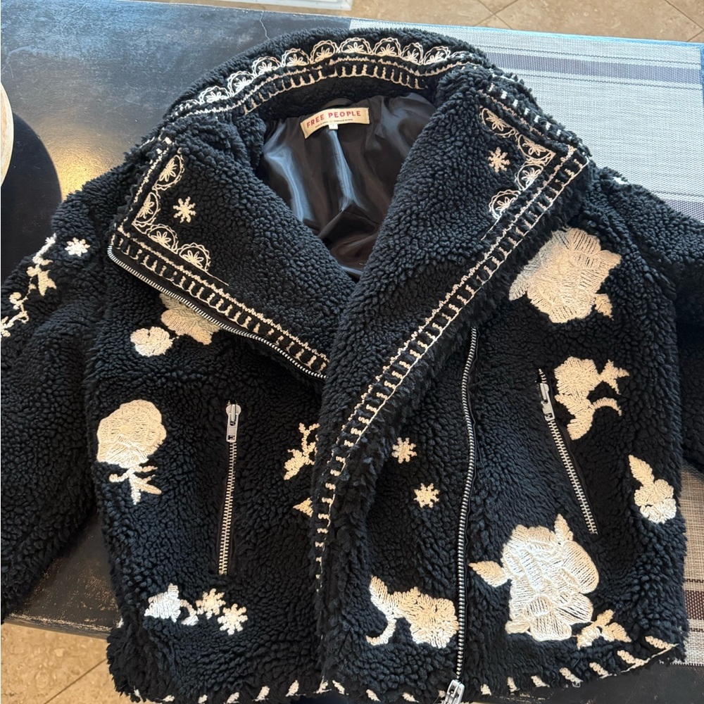 Free People Maya Sherpa Jacket